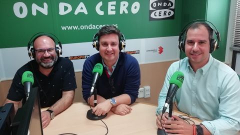 Felip S&aacute;nchez, Jos&eacute; Navarro y Eduardo Garcia-Ontiveros