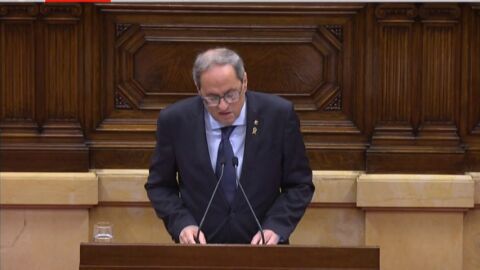 Quim Torra: "Volveremos a poner las urnas de la autodeterminaci&oacute;n"