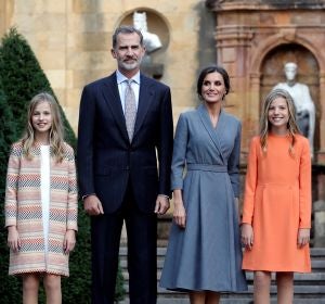 La Familia Real llega a Oviedo La Familia Real llega a Oviedo