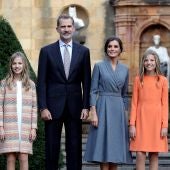 La Familia Real llega a Oviedo 