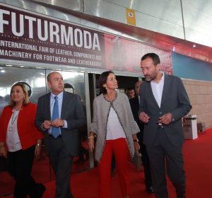 Reyes Maroto, ministra de Industria en Futurmoda. Reyes Maroto, ministra de Industria en Futurmoda.