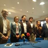 Guillermo Mariscal Srio. GPP y los parlamentarios populares palentinos