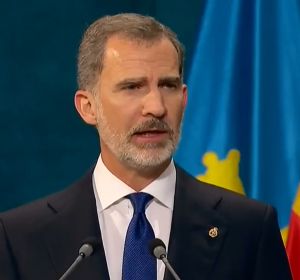 El Rey Felipe pronuncia su discurso en los Premios Princesa de Asturias El Rey Felipe pronuncia su discurso en los Premios Princesa de Asturias