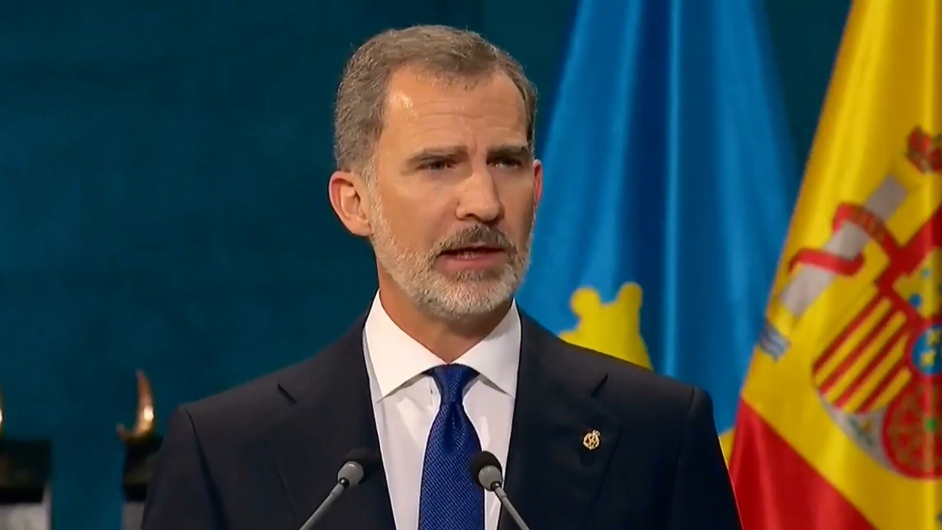 El Rey no hace alusión a Cataluña en su discurso en los Premios Princesa de Asturias El Rey no hace alusión a Cataluña en su discurso en los Premios Princesa de Asturias
