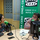 María del Carmen Martínez, durante la entrevista María del Carmen Martínez, durante la entrevista