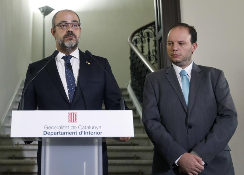 Miquel Buch niega connivencia de los Mossos con los altercados violentos en Barcelona Miquel Buch niega connivencia de los Mossos con los altercados violentos en Barcelona