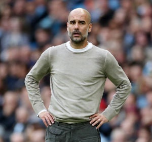Pep Guardiola, entrenador del Manchester City Pep Guardiola, entrenador del Manchester City