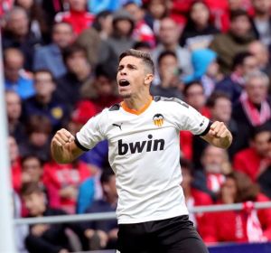 El jugador del Valencia, Gabriel Paulista El jugador del Valencia, Gabriel Paulista