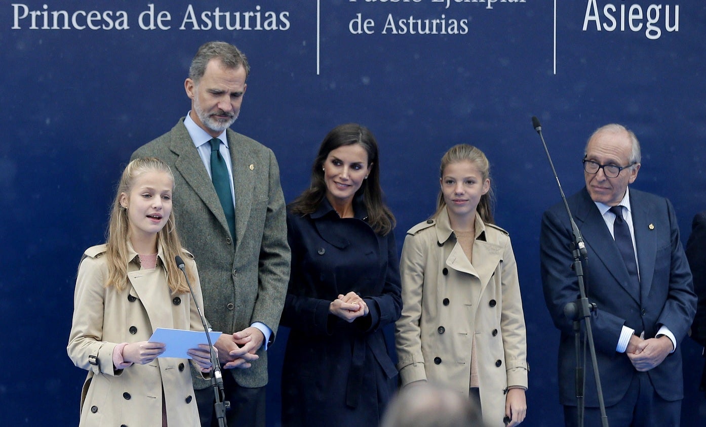 Fuertes medidas de seguridad para el debut de la princesa Leonor en Cataluña Fuertes medidas de seguridad para el debut de la princesa Leonor en Cataluña