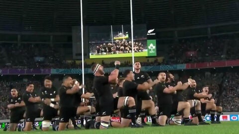 La haka de Nueva Zelanda