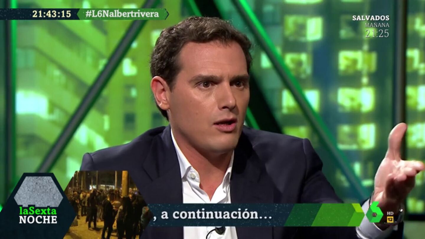 Albert Rivera en laSexta Noche