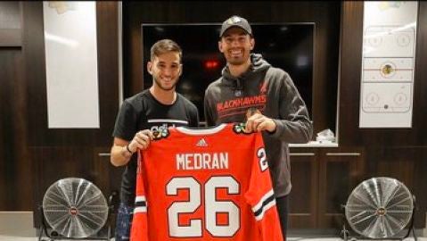 &Aacute;lvaro Medr&aacute;n, en la presentaci&oacute;n de su nuevo equipo en Chicago