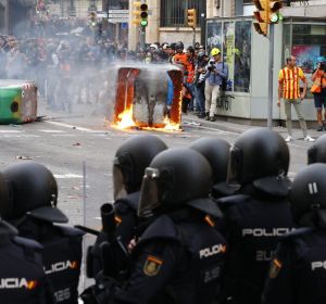 Protestas en Cataluña Protestas en Cataluña