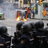 Protestas en Cataluña