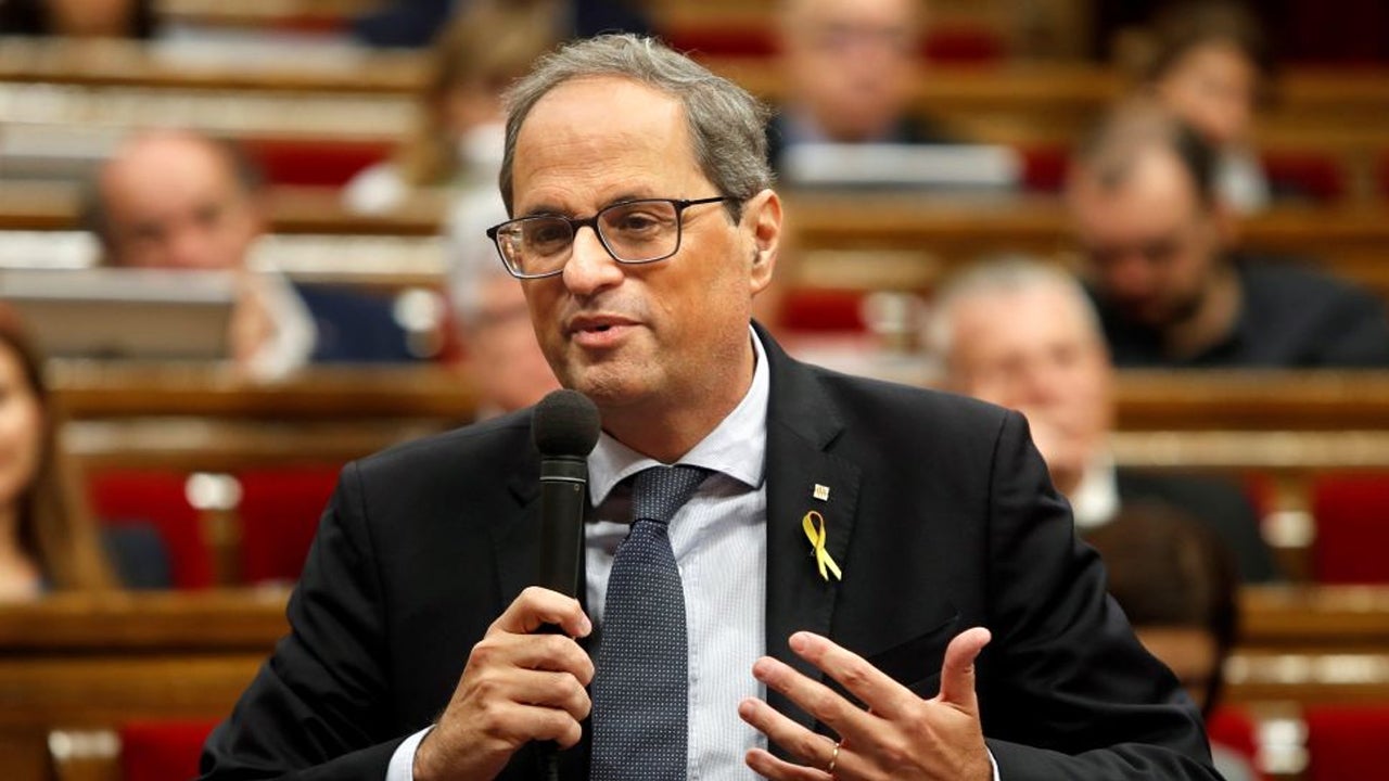 Torra responde por carta a Sánchez que pueden reunirse hoy mismo en Barcelona Torra responde por carta a Sánchez que pueden reunirse hoy mismo en Barcelona