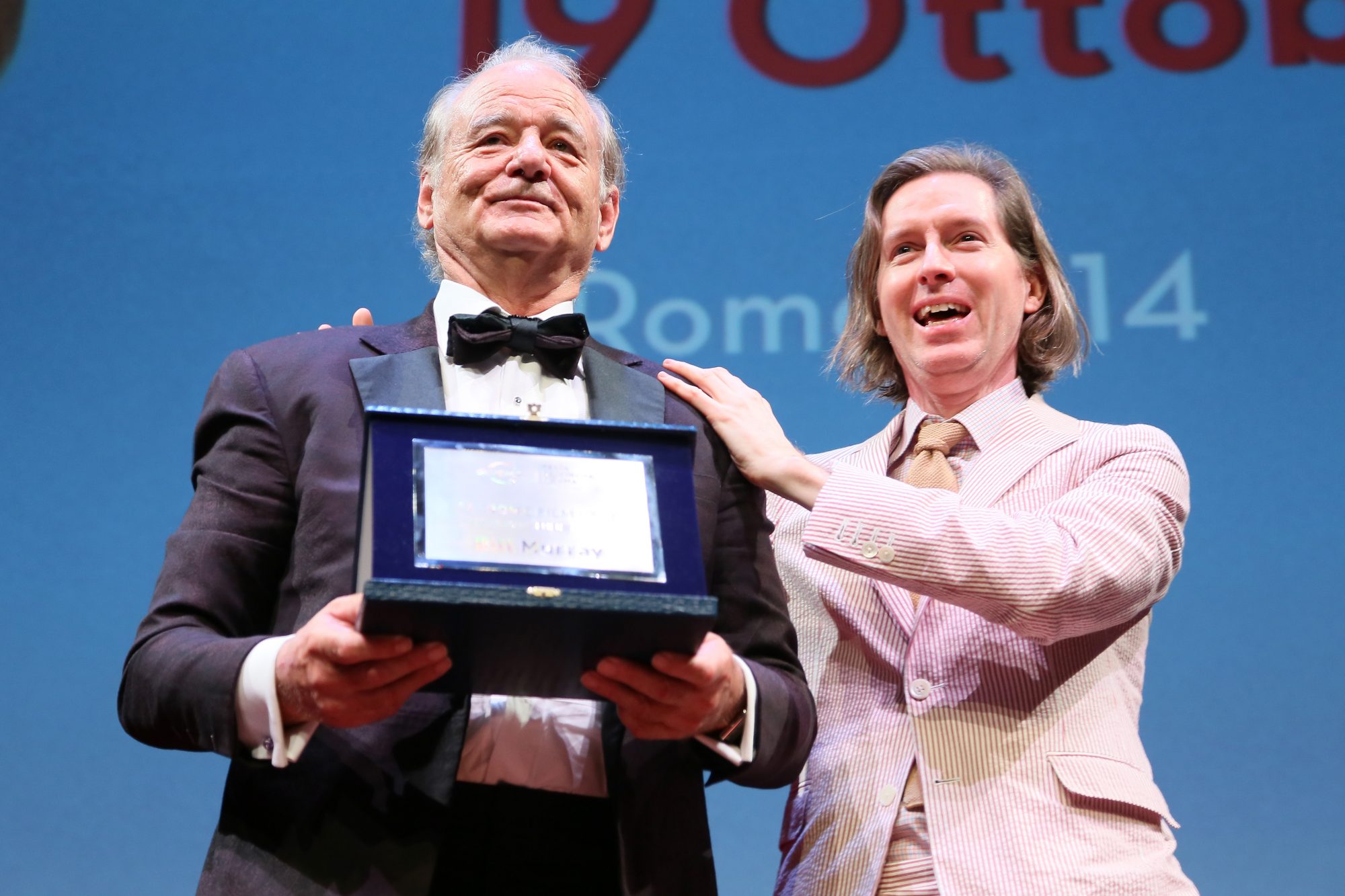 Bill Murray recibe el premio honorífico del Festival de Roma y protagoniza su propio 'Lost in translation' Bill Murray recibe el premio honorífico del Festival de Roma y protagoniza su propio 'Lost in translation'