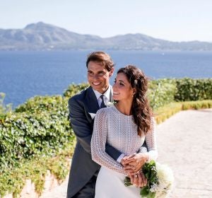 Rafa Nadal y Xisca Perelló, durante su boda Rafa Nadal y Xisca Perelló, durante su boda