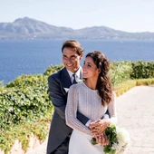 Rafa Nadal y Xisca Perelló, durante su boda Rafa Nadal y Xisca Perelló, durante su boda