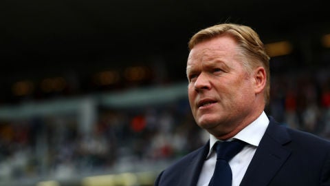 Ronald Koeman, en un partido