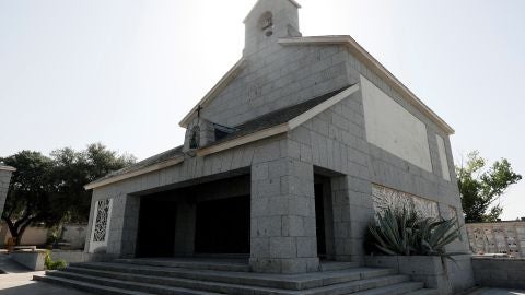 Pante&oacute;n donde se enterrar&aacute; a Franco en el cementerio El Pardo-Mingorrubio.