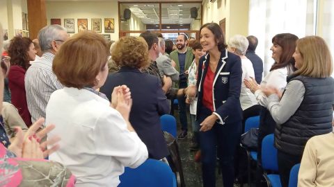 Reyes Maroto ha participado en Puertollano en un acto de precampa&ntilde;a electoral