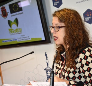 Sara Martínez, portavoz del equipo de Gobierno del Ayuntamiento de Ciudad Real Sara Martínez, portavoz del equipo de Gobierno del Ayuntamiento de Ciudad Real