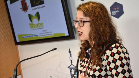 Sara Mart&iacute;nez, portavoz del equipo de Gobierno del Ayuntamiento de Ciudad Real