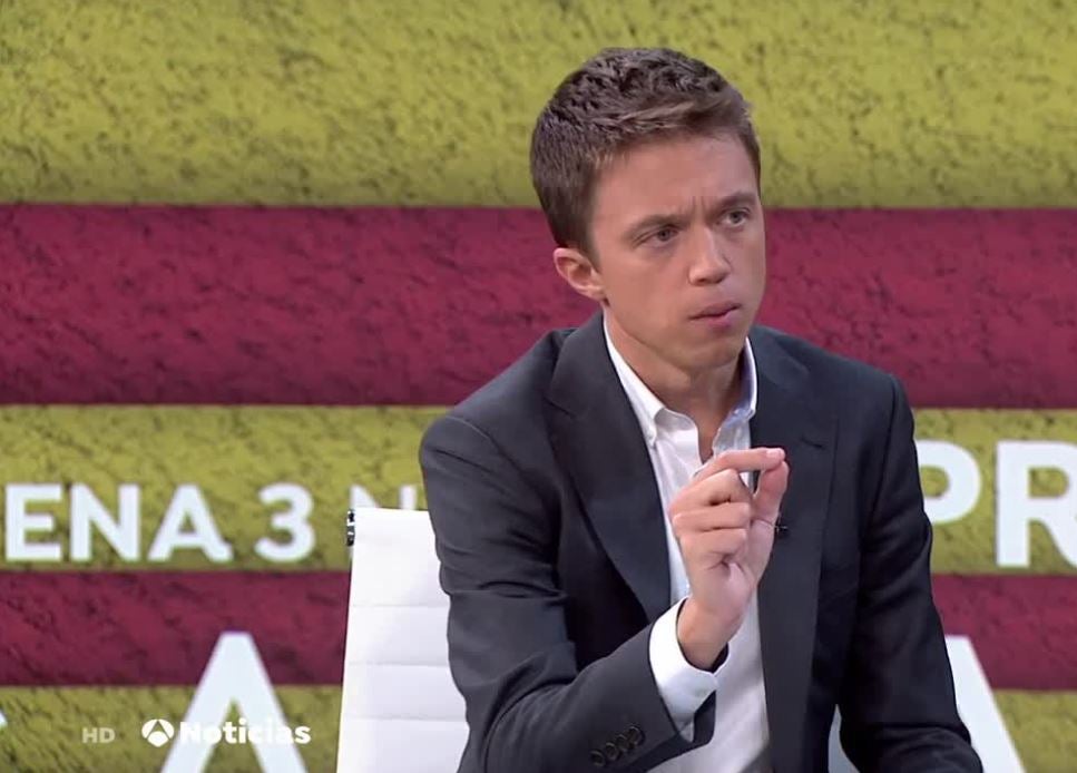 Íñigo Errejón: "Dos presidentes tiene que poder hablar cuando la situación está como está en Cataluña" Íñigo Errejón: "Dos presidentes tiene que poder hablar cuando la situación está como está en Cataluña"
