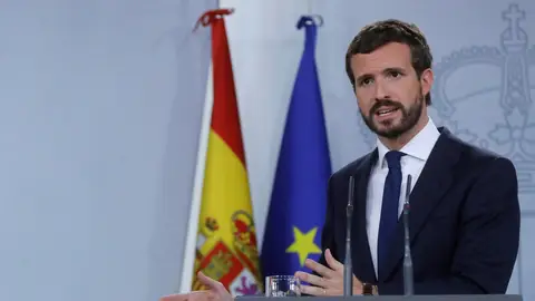 El líder del PP, Pablo Casado. El líder del PP, Pablo Casado.