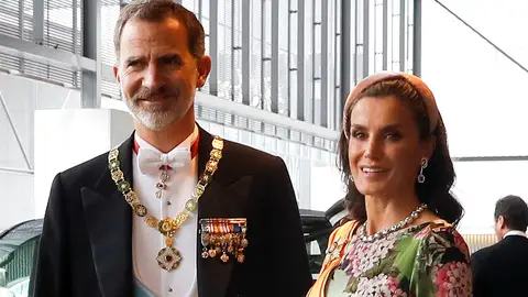 Los reyes de España, testigos de la entronización de Naruhito Los reyes de España, testigos de la entronización de Naruhito