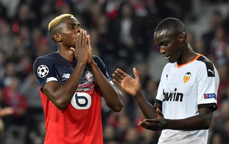 Goles del Lille 1-1 Valencia de la fase de grupos de Champions League Goles del Lille 1-1 Valencia de la fase de grupos de Champions League