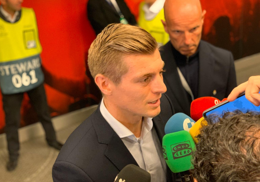 Toni Kroos: "Rodrygo nos está ayudando muchísimo, ojalá siga así muchos partidos" Toni Kroos: "Rodrygo nos está ayudando muchísimo, ojalá siga así muchos partidos"