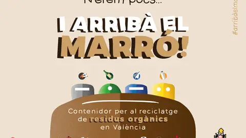 Imagen de la última campaña de información sobre el contenedor marrón Imagen de la última campaña de información sobre el contenedor marrón