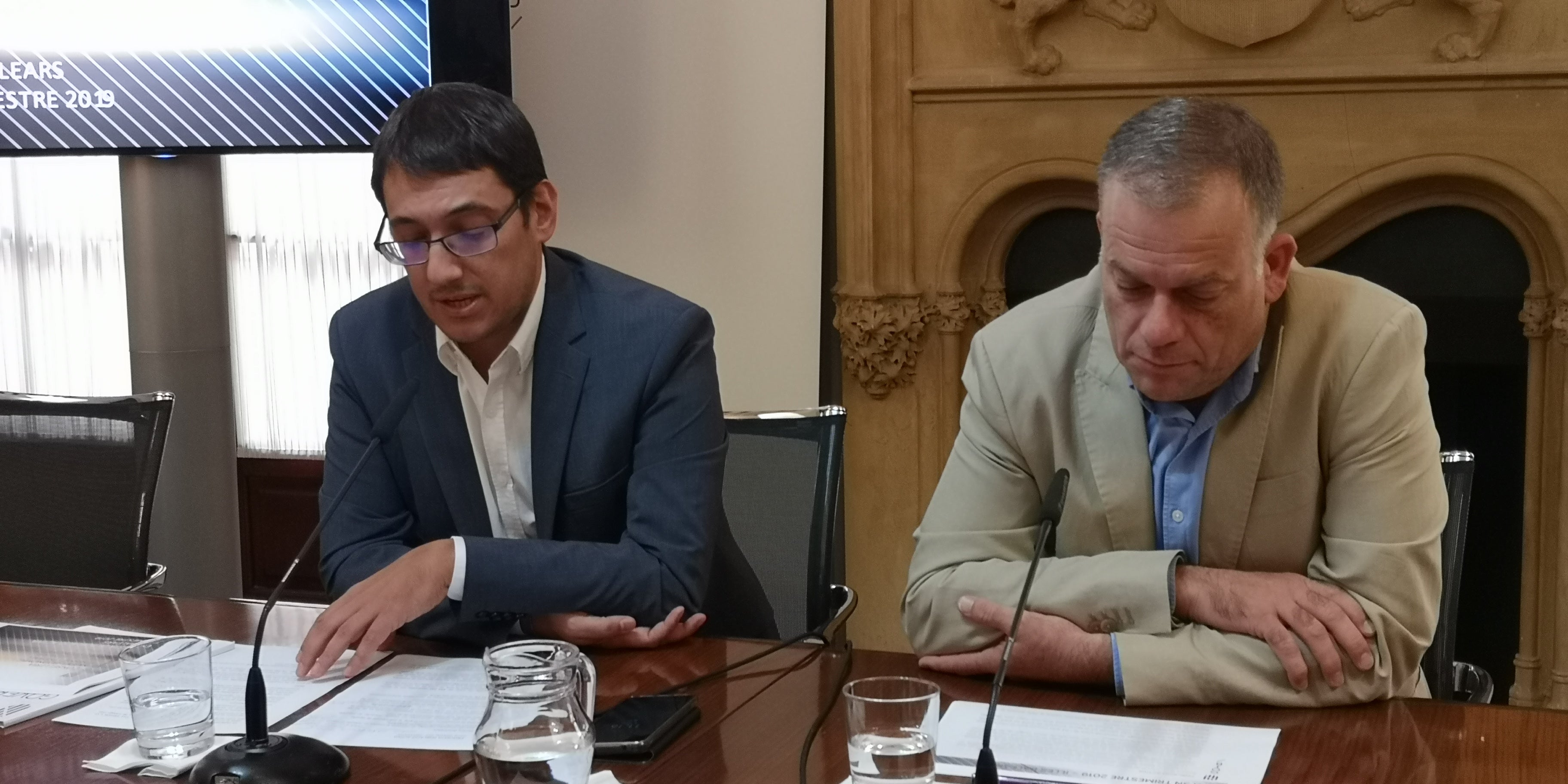 Negueruela afirma que el empleo ha tocado techo en Baleares Negueruela afirma que el empleo ha tocado techo en Baleares