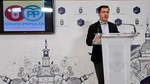 Miguel Ángel Poveda, concejal del PP Miguel Ángel Poveda, concejal del PP