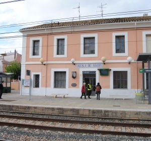 Estación de Alcalà de Xivert. Estación de Alcalà de Xivert.