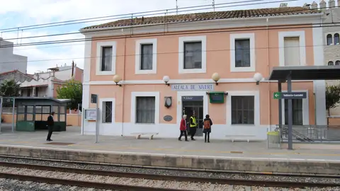 Estación de Alcalà de Xivert. Estación de Alcalà de Xivert.