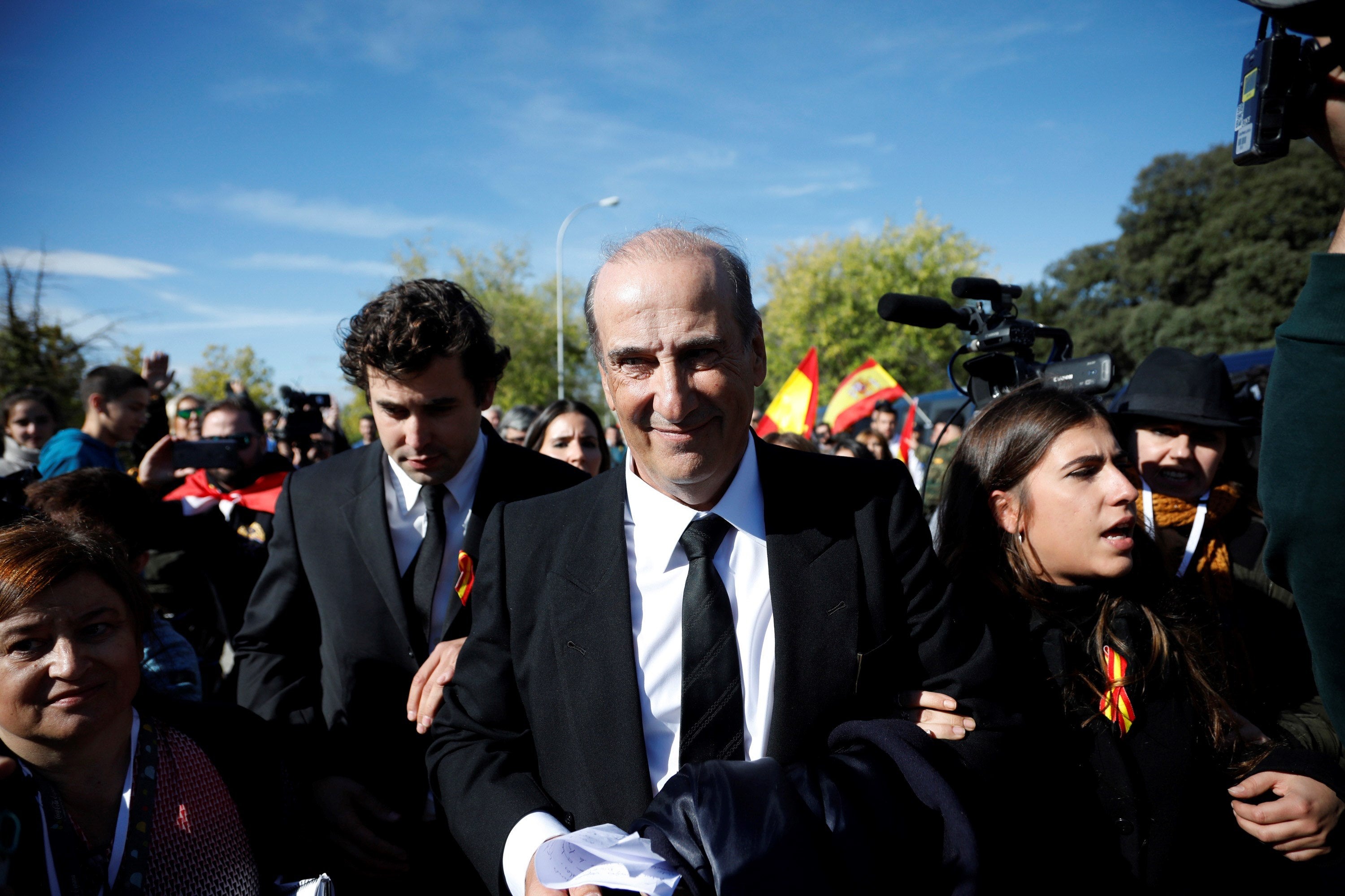 Francis Franco critica el trato del Gobierno: "No nos han tratado como pensábamos en un momento muy doloroso" Francis Franco critica el trato del Gobierno: "No nos han tratado como pensábamos en un momento muy doloroso"