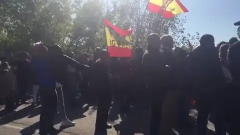 Los manifestantes acceden Los manifestantes acceden