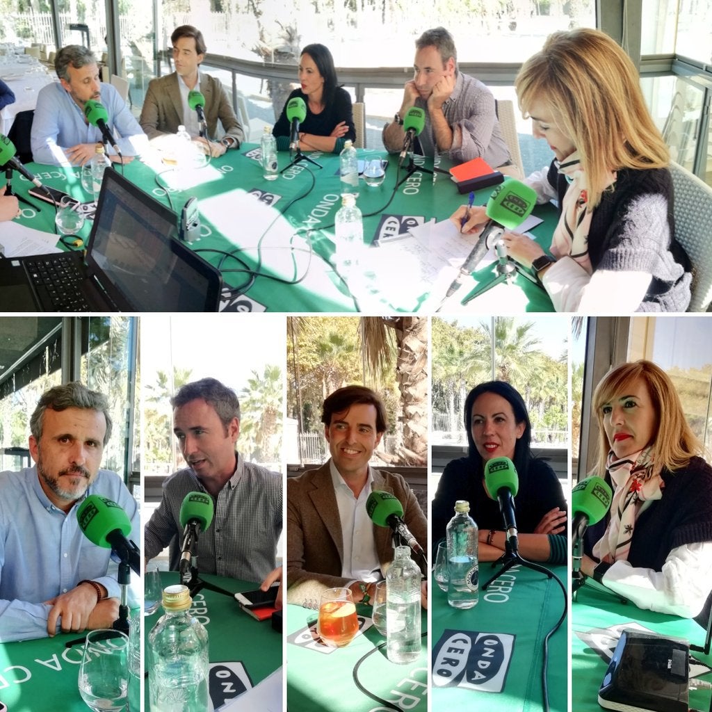 Debate de candidatos por Málaga Debate de candidatos por Málaga