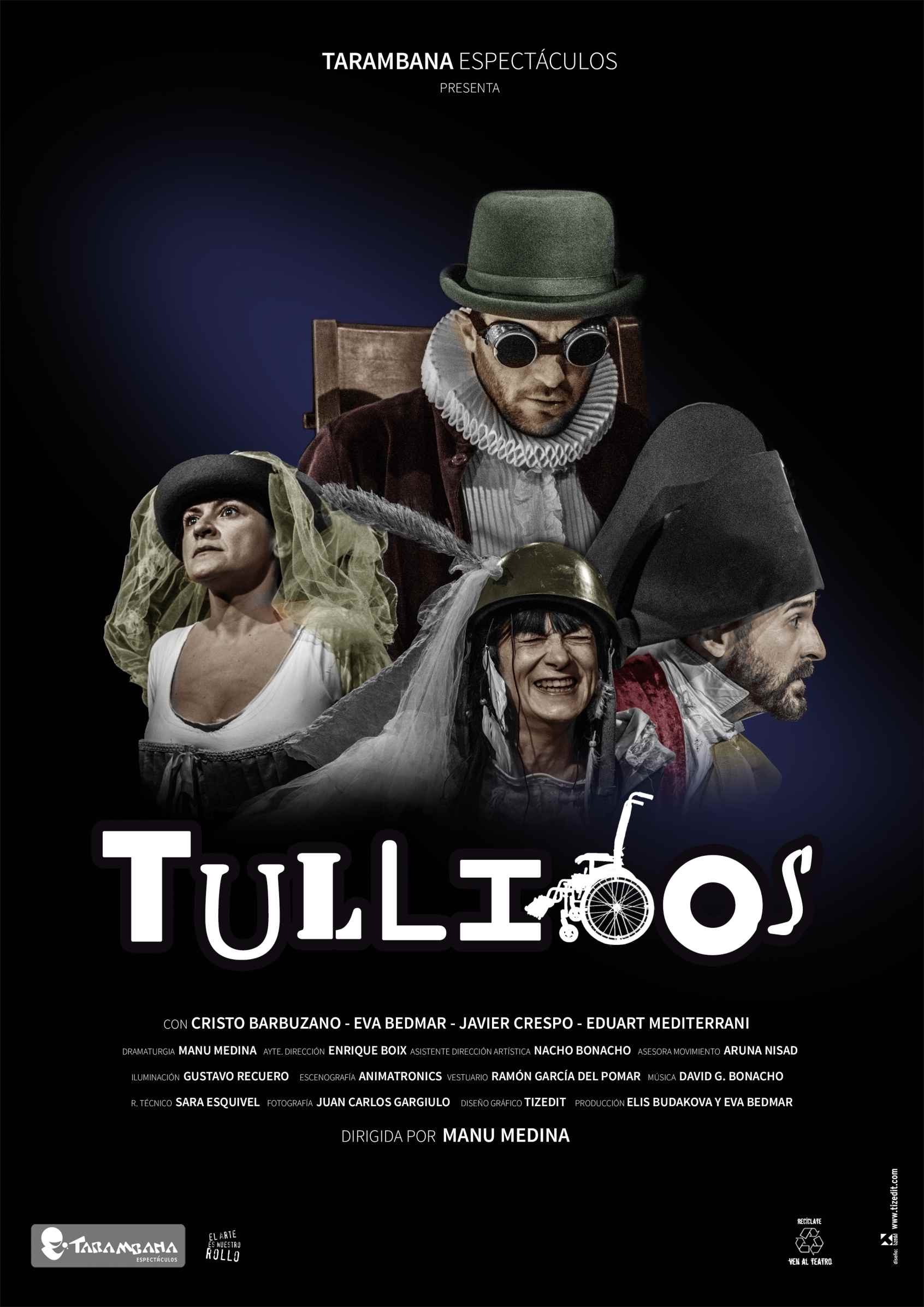 Este Jueves llega a Ciudad Real la obra de Teatro Inclusivo “Tullidos “de Cia. Tarambana Producciones de Madrid. Este Jueves llega a Ciudad Real la obra de Teatro Inclusivo “Tullidos “de Cia. Tarambana Producciones de Madrid.