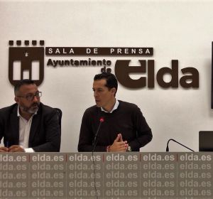 El alcalde de Elda y el concejal de Hacienda. El alcalde de Elda y el concejal de Hacienda.