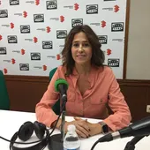 Rosa Romero, durante la entrevista en Onda Cero Ciudad Real Rosa Romero, durante la entrevista en Onda Cero Ciudad Real