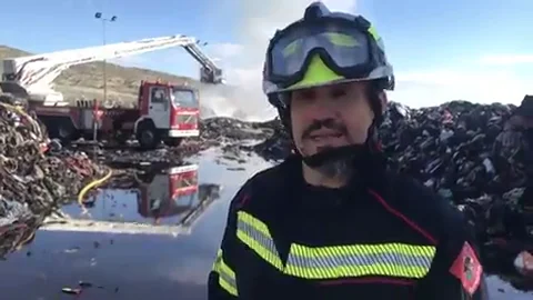 Declaraciones del Sargento de bomberos de Elche sobre el incendio junto al aeropuerto Declaraciones del Sargento de bomberos de Elche sobre el incendio junto al aeropuerto