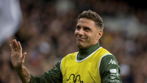 Joaqu&iacute;n, durante un partido con el Betis