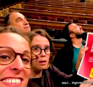 Integrantes de la CUP en el Congreso Integrantes de la CUP en el Congreso