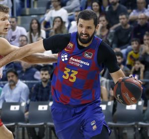 Mirotic, en un partido con el Barcelona Mirotic, en un partido con el Barcelona