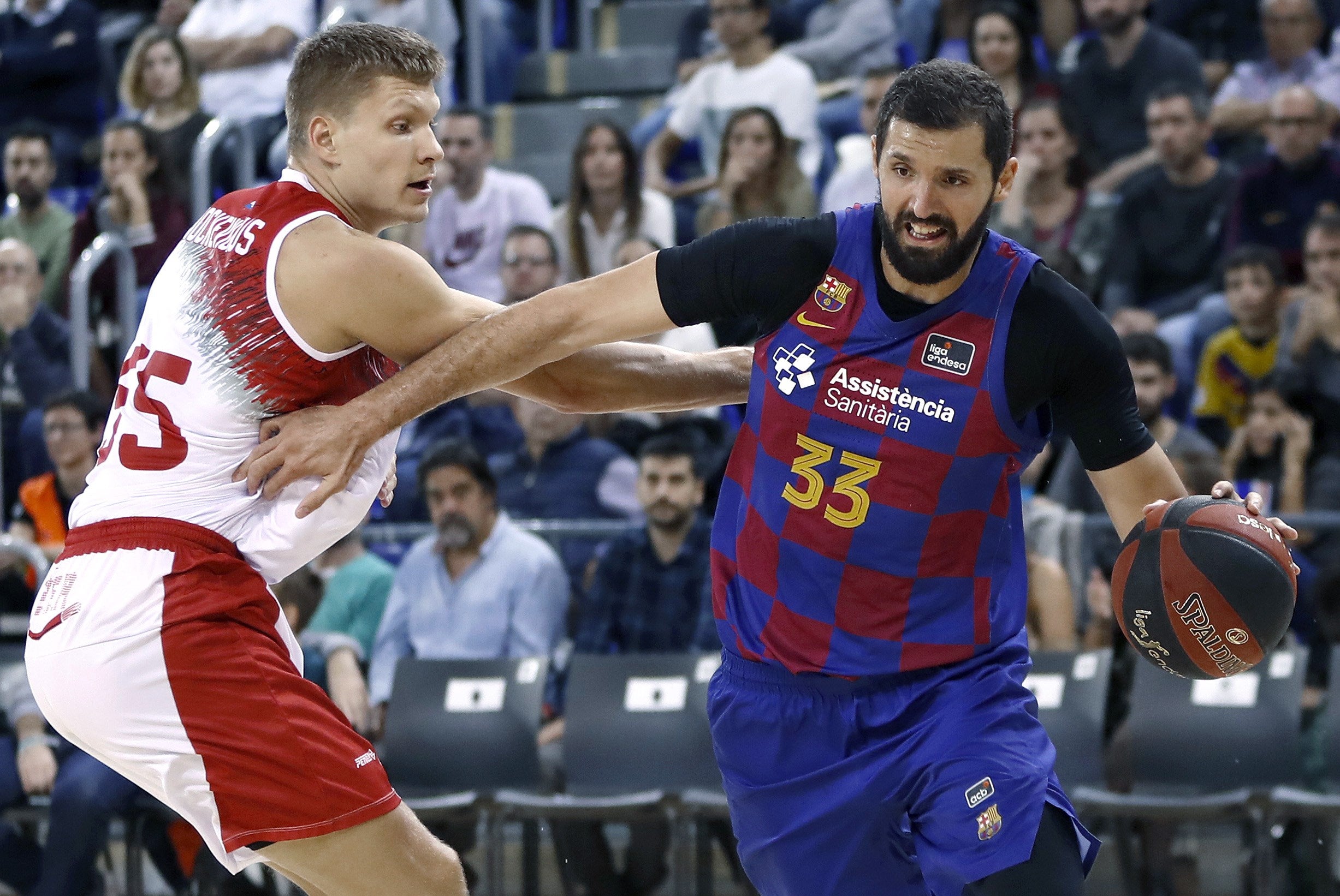 Nikola Mirotic: "Hay gente con maldad que busca romper el equipo" Nikola Mirotic: "Hay gente con maldad que busca romper el equipo"