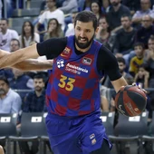 Mirotic, en un partido con el Barcelona Mirotic, en un partido con el Barcelona
