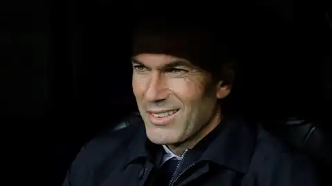 El entrenador del Real Madrid, Zinedine Zidane. El entrenador del Real Madrid, Zinedine Zidane.